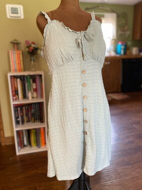 No boundaries mint sun dress